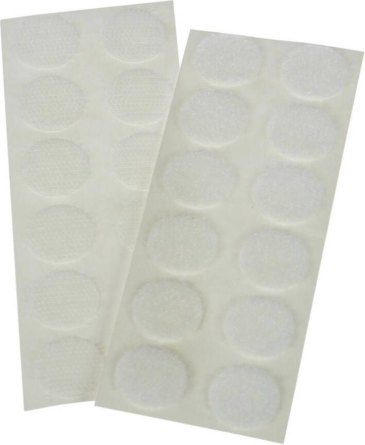 Bouhon Klittenband rondjes zakje met 24 stuks