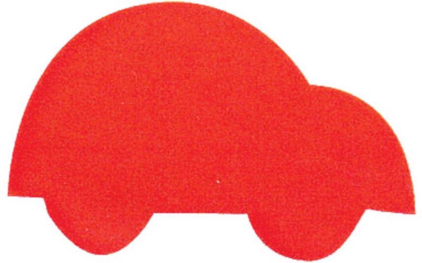 Bouhon plakvorm figuur Jumbo auto