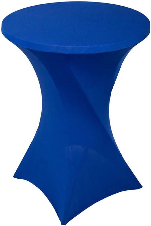 Brasq Hoes voor statafel diameter 80 cm blauw