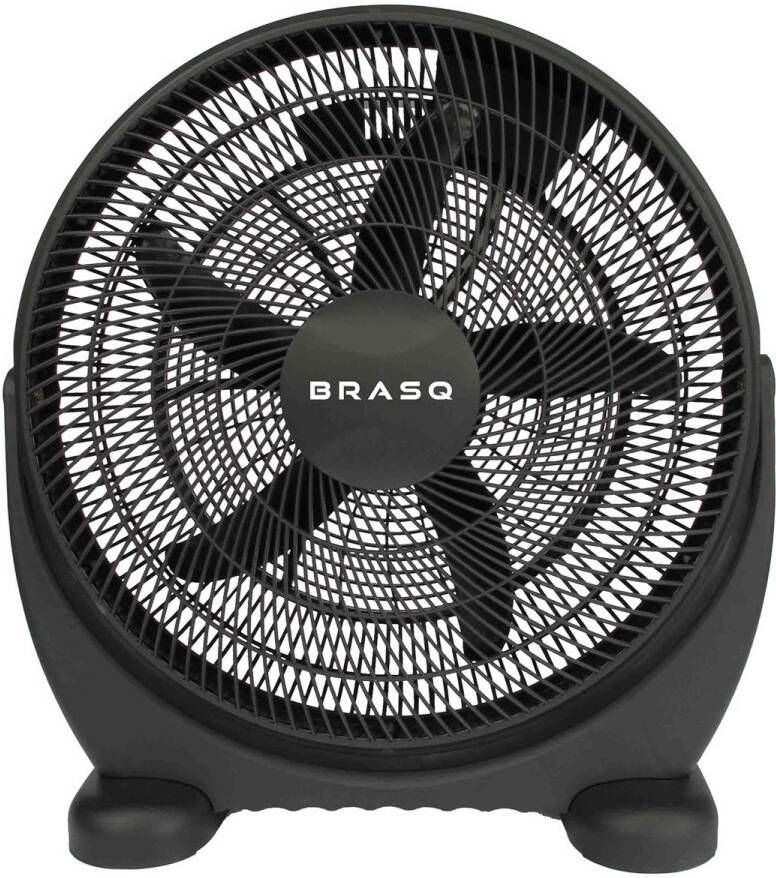 BRASQ Vloerventilator ÃƒÆ Ã‹Å“ 50cm zwart
