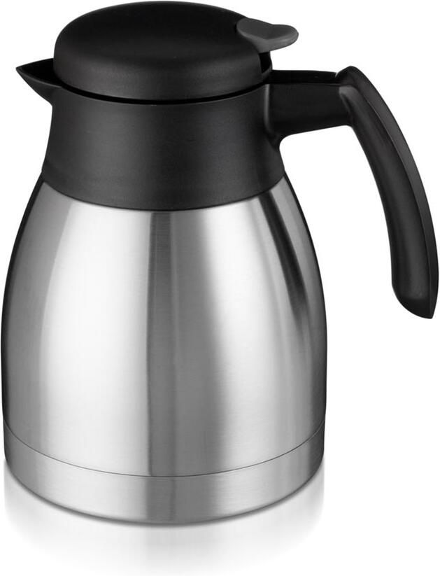 Bravilor Thermoskan dubbelwandig 1 2 liter RVS zwart