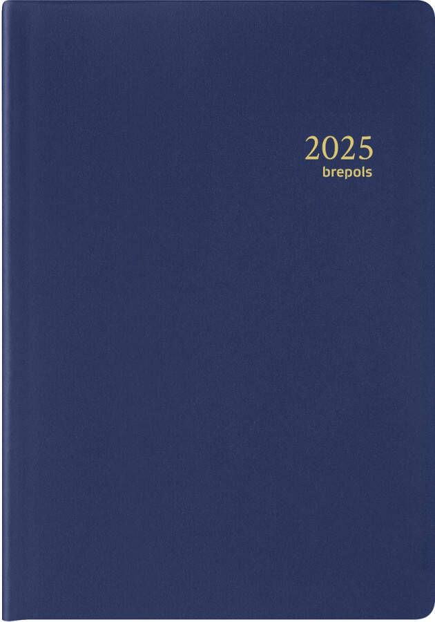 Brepols agenda Armada Seta 4-talig blauw 2025