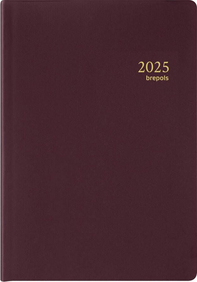 Brepols agenda Armada Seta 4-talig bordeaux 2025