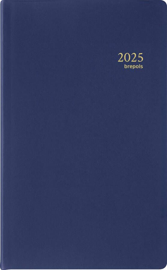 Brepols agenda Breform Seta 6-talig blauw 2025