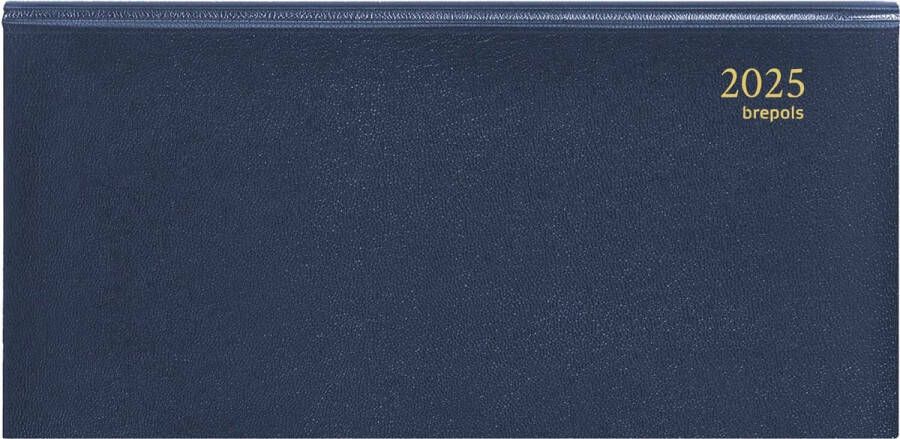 Brepols agenda Breprint Lima 6-talig blauw 2025-2026