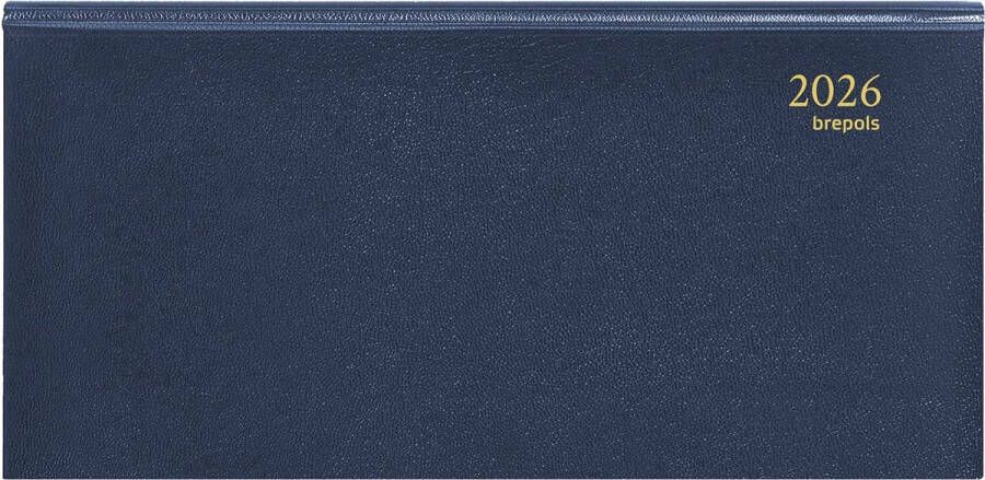 Brepols agenda Breprint Lima 6-talig blauw 2025-2026