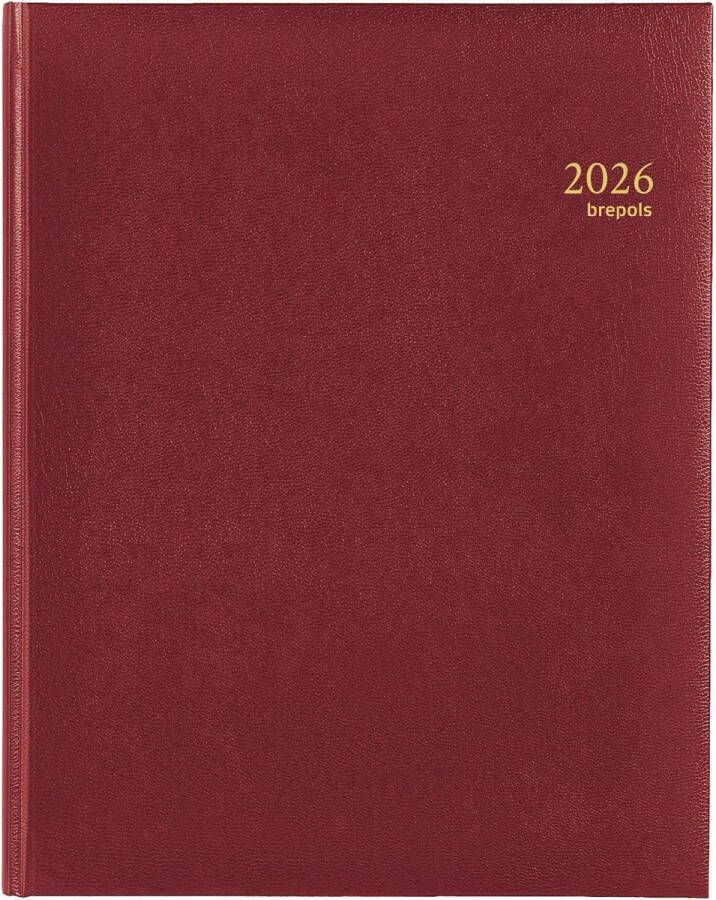 Brepols agenda Concorde Lima 6-talig bordeaux 2026