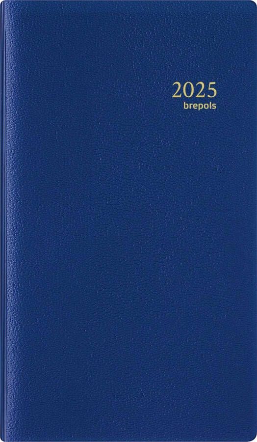Brepols agenda Interplan Genova 6-talig blauw 2026
