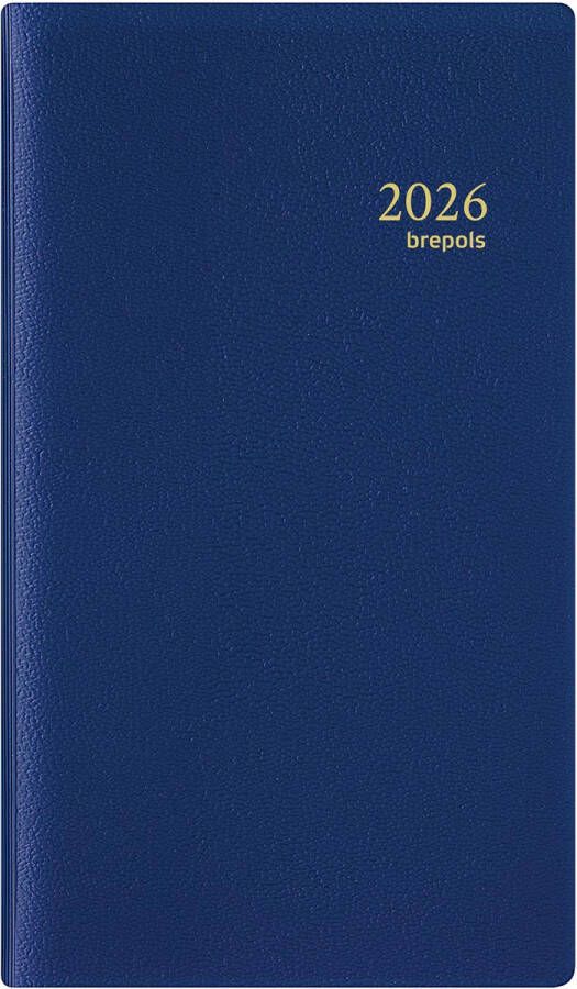 Brepols agenda Interplan Genova blauw 2026