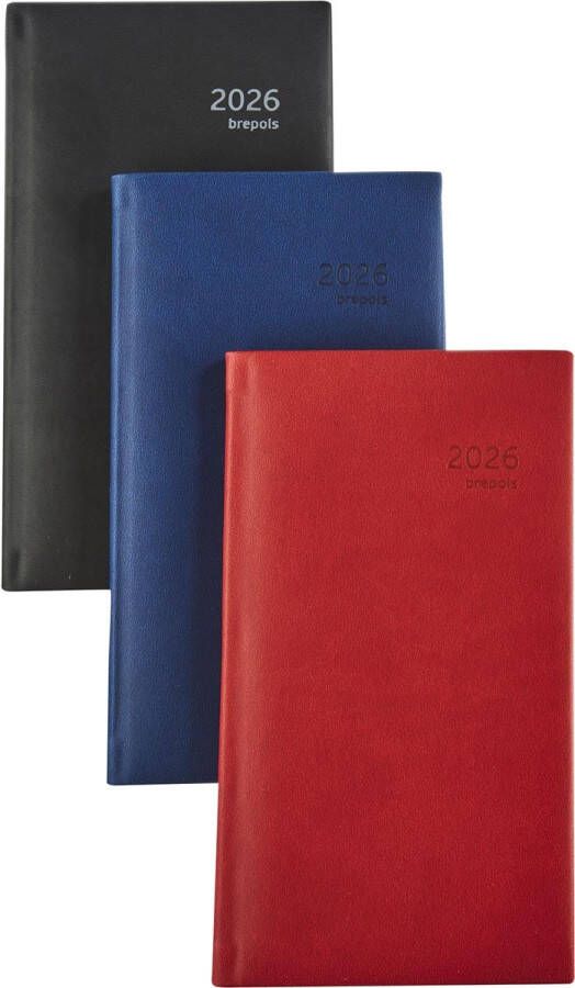 Brepols agenda Optivision Pocket Franstalig Classica assorti 2026