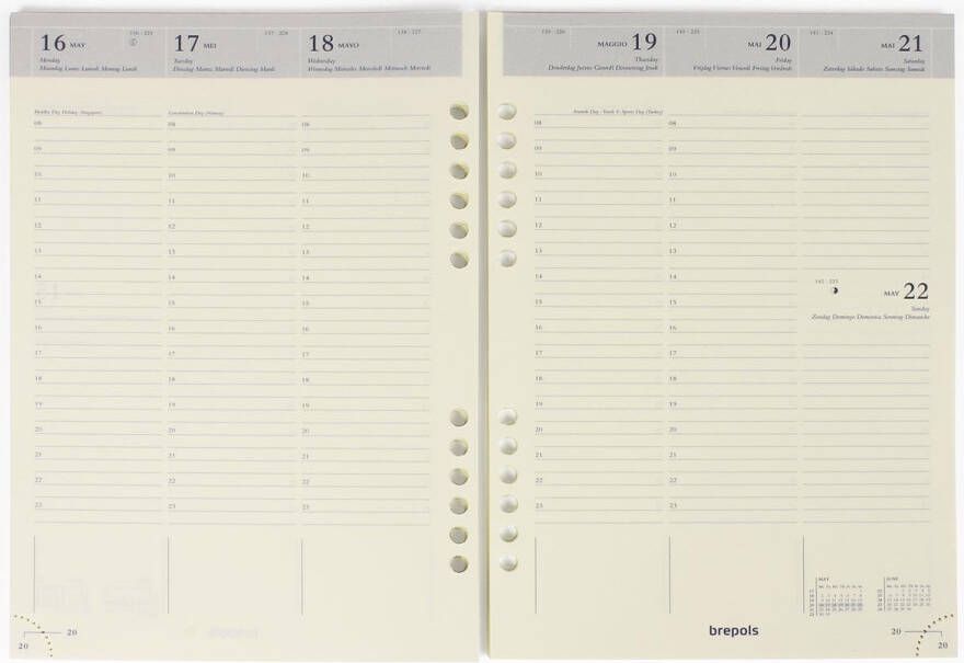 OfficeTown Brepols Brefax 7 vulling agendagedeelte 2019 - Foto 2