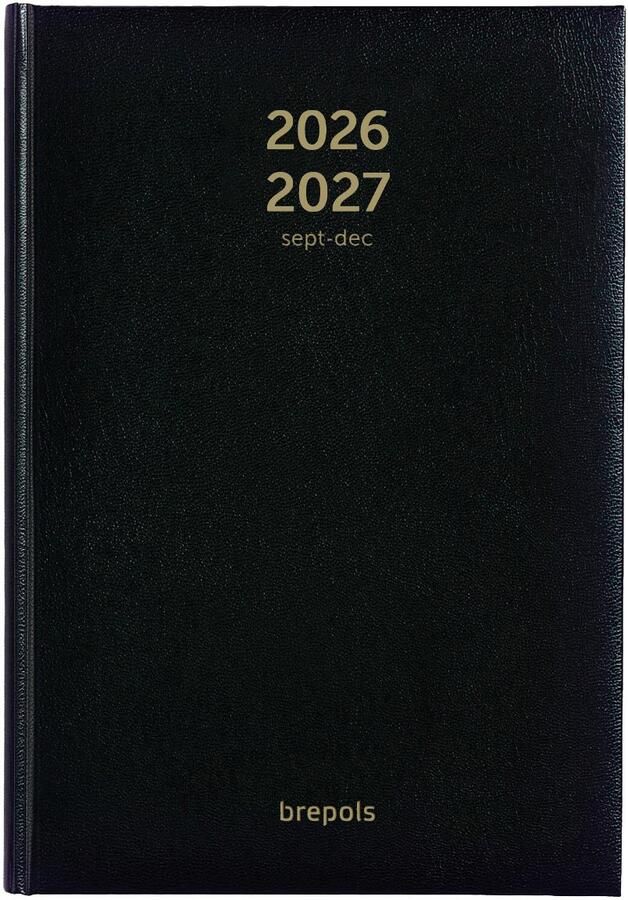 Brepols Agenda 2023 Bretime Lima 7dag 2pagina's 16maanden assorti zw brd bl