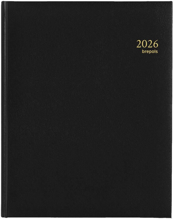 Brepols Agenda 2026 Concorde Lima 7dagen 2pagina's zwart - Foto 2