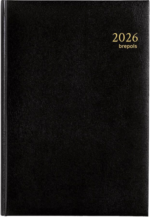 Brepols Agenda 2026 Minister Lima 1dag 1pagina zwart - Foto 2