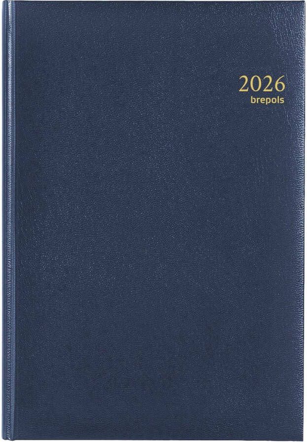 Brepols Agenda 2026 Omega Lima 7dag 2pagina's bordeaux - Foto 2