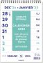 Brepols Optivision Wand-week kalender Franstalig 2025 - Thumbnail 1