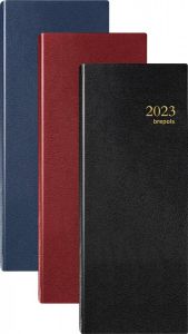 Brepols Agenda 2022 Saturnus lang 1dag 1pagina zwart
