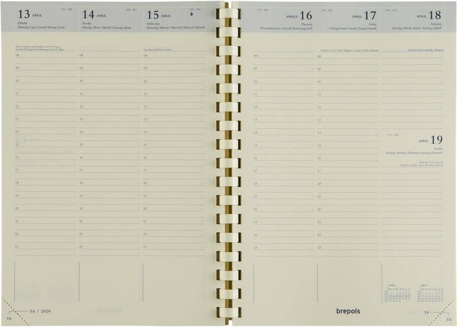 Brepols schoolagenda Bretime vulling 2025-2026