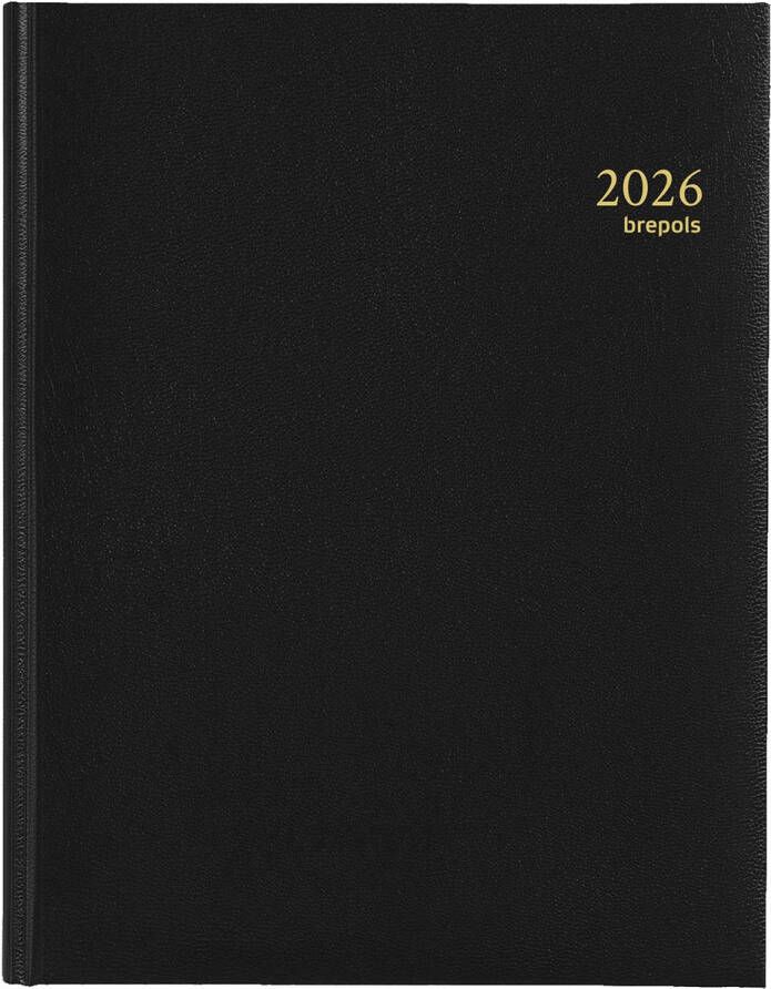 Brepols Agenda 2026 Timing Lima 7dagen 2pagina's zestalig zwart - Foto 2