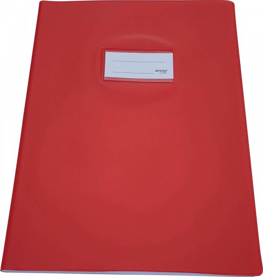 Bronyl schriftomslag ft 21 x 29 7 cm (A4) rood