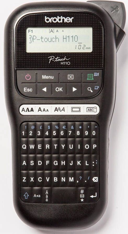 Brother beletteringsysteem PT-H110 azerty
