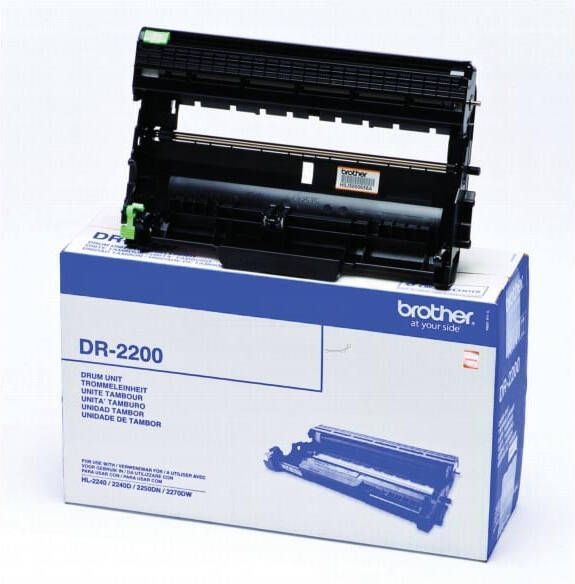 Brother drum 12.000 pagina&apos;s OEM DR-2200 zwart