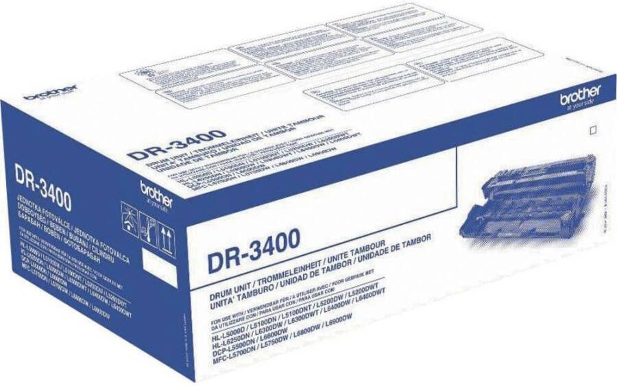 Brother DR-3400 printer drum Origineel 1 stuk(s) (DR-3400)