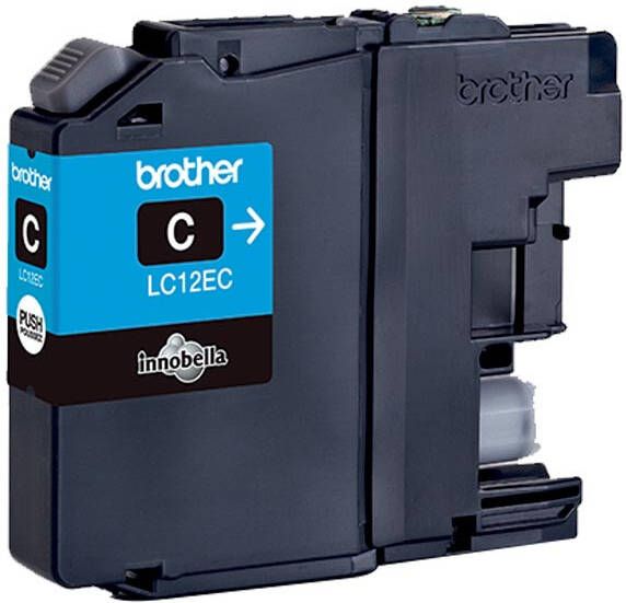 Brother inktcartridge 1.200 pagina&apos s OEM LC 12EC cyaan