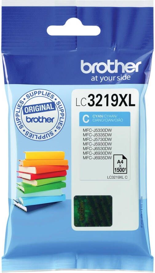 Brother inktcartridge 1.500 pagina&apos;s OEM LC-3219XLC cyaan