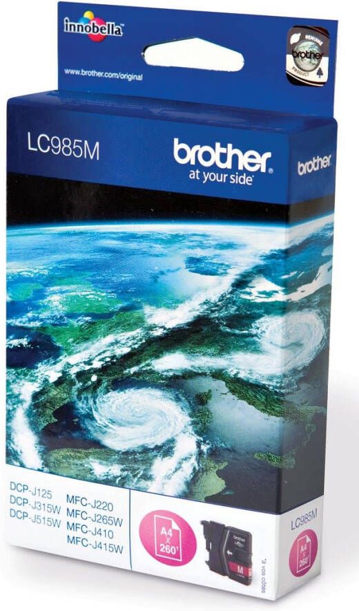 Brother LC985M inktcartridge 1 stuk(s) Origineel Magenta (LC-985M)