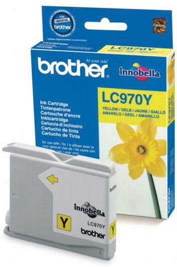 Brother inktcartridge 300 pagina&apos;s OEM LC-970Y geel