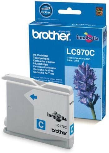 Brother LC970C inktcartridge 1 stuk(s) Origineel Cyaan (LC-970C)