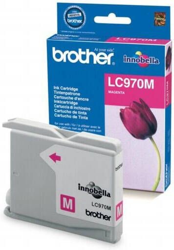 Brother LC970M inktcartridge 1 stuk(s) Origineel Magenta (LC-970M)