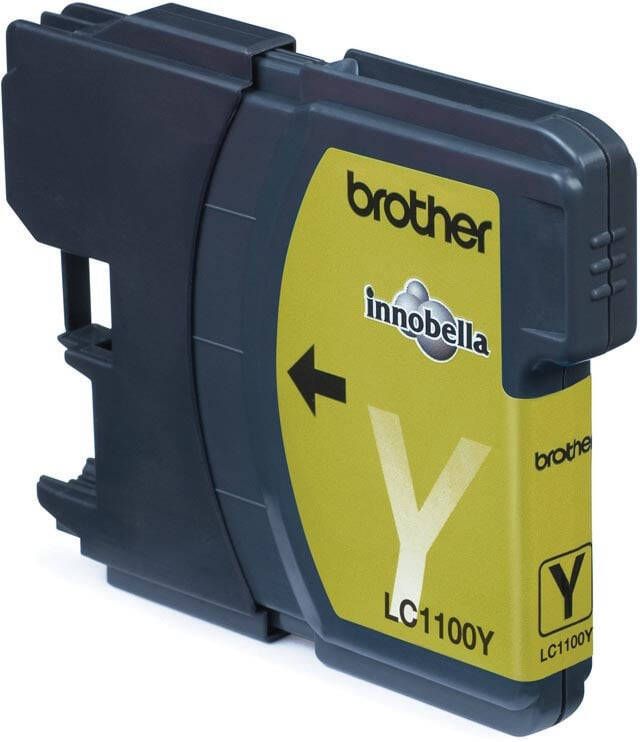 Brother LC-1100Y inktcartridge 1 stuk(s) Origineel Geel (LC-1100Y)