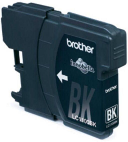 Brother LC-1100BK Black Ink Cartridge inktcartridge 1 stuk(s) Origineel Zwart (LC-1100BK)