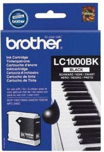 Brother inktcartridge 500 pagina&apos;s OEM LC-1000BK zwart