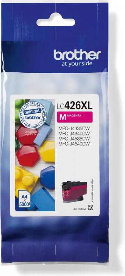 Brother inktcartridge 5.000 pagina&apos;s OEM LC-426XLM magenta