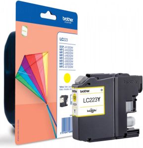 Brother inktcartridge 600 pagina&apos;s OEM LC-223Y geel
