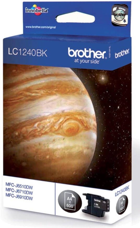 Brother inktcartridge 600 pagina&apos;s OEM LC-1240BK zwart