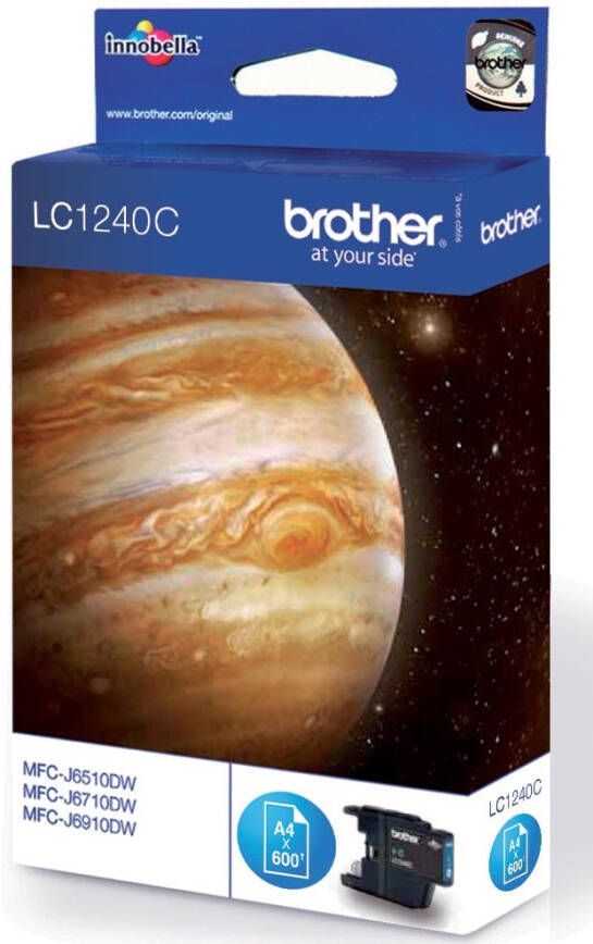 Brother LC-1240C inktcartridge 1 stuk(s) Origineel Cyaan (LC-1240C)