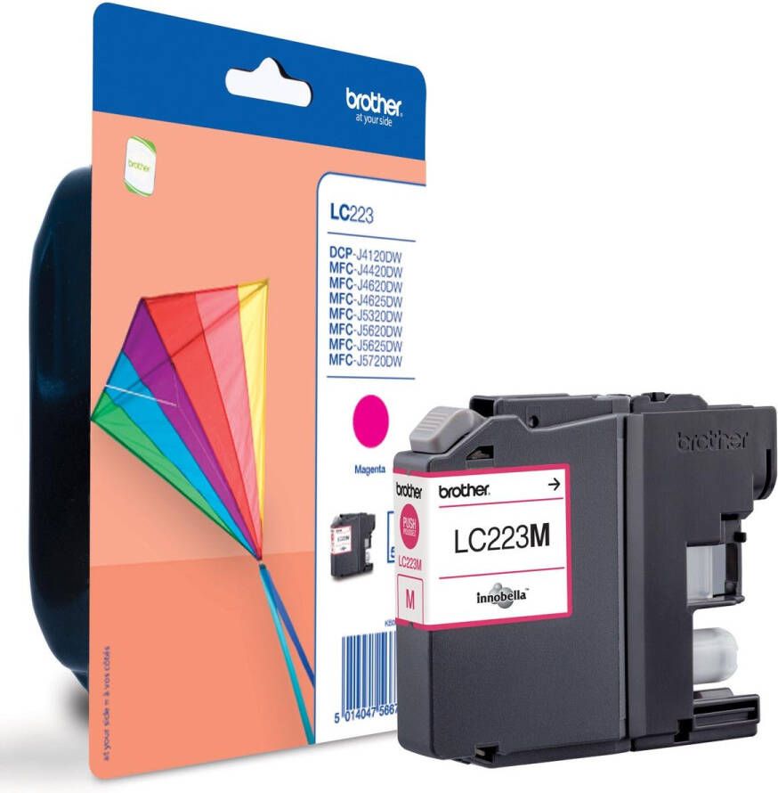 Brother inktcartridge 600 pagina&apos;s OEM LC-223M magenta