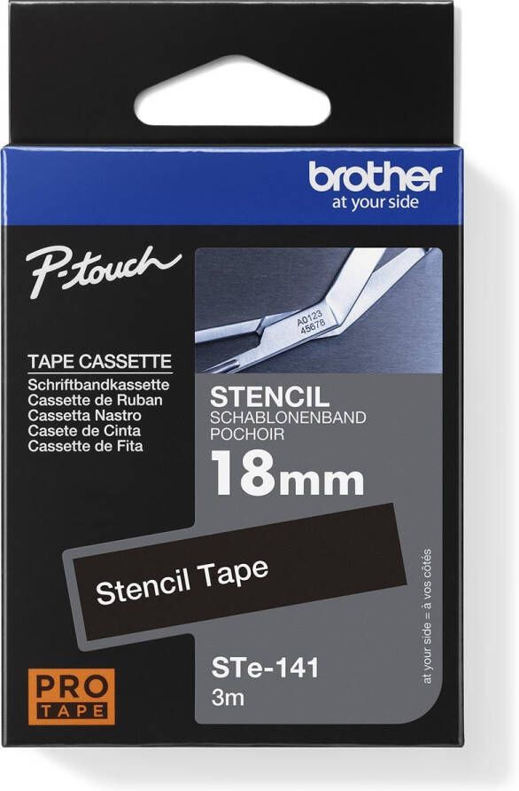 Brother STE-141 Stenciltape voor etsen voor P-Touch 18 mm
