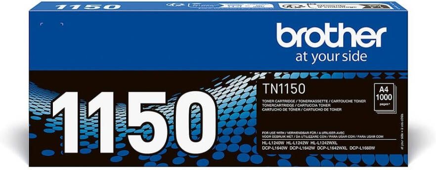 Brother toner 1.000 pagina&apos;s OEM TN-1150 zwart
