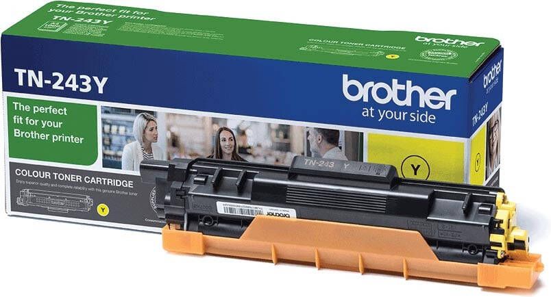 Brother TN-243Y tonercartridge 1 stuk(s) Origineel Geel (TN-243Y)
