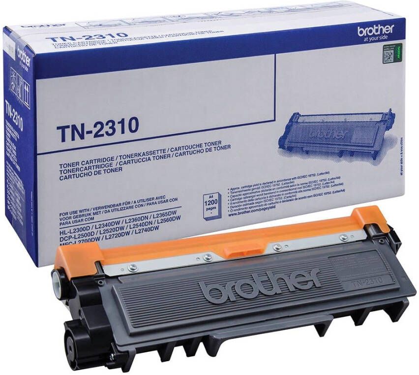 Brother toner 1.200 pagina&apos;s OEM TN-2310 zwart