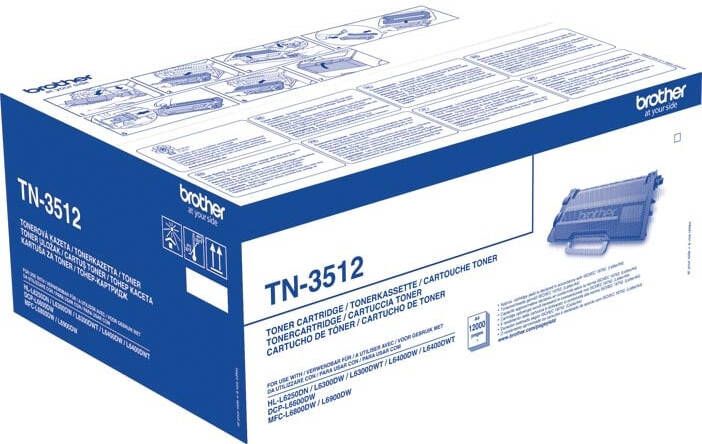 Brother toner 12.000 pagina&apos;s OEM TN-3512 zwart