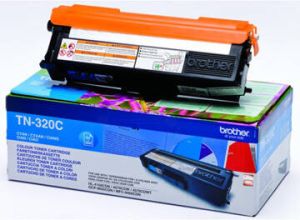 Brother TN-320C tonercartridge 1 stuk(s) Origineel Cyaan (TN-320C)