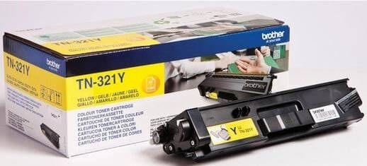Brother TN-321Y tonercartridge 1 stuk(s) Origineel Geel (TN-321Y)
