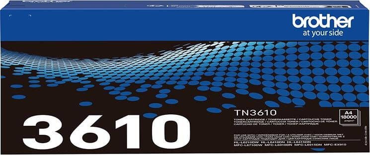 Brother toner 18.000 pagina&apos;s OEM TN-3610 zwart