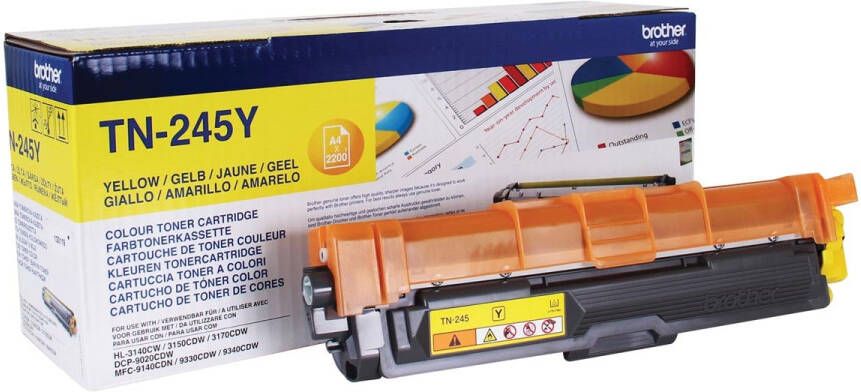 Brother toner 2.200 pagina&apos;s OEM TN-245Y geel